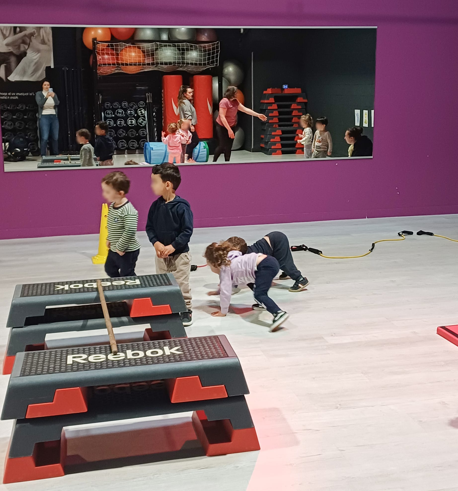 Sortie à la salle de sport Wake Up Form de Rambouillet.